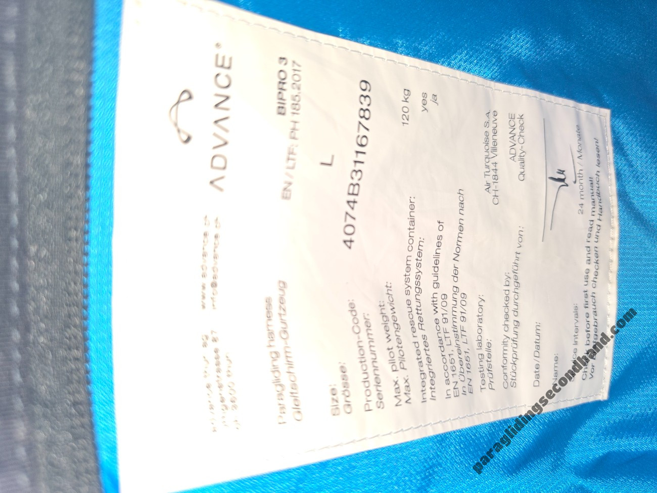 Advance Bipro3 Pilot, L - Image 3
