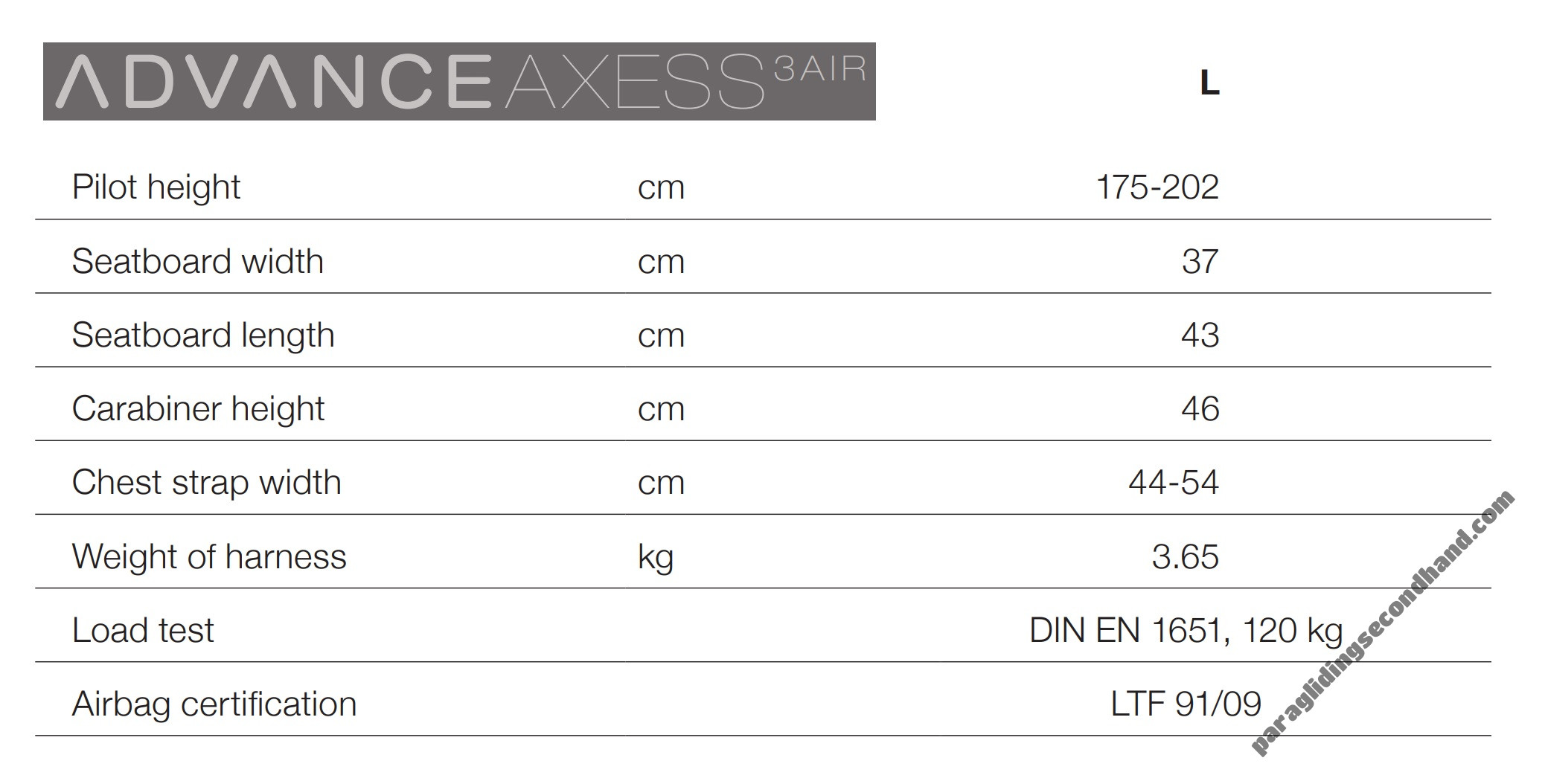 Advance Axess 3 Air, L - Imagine 2