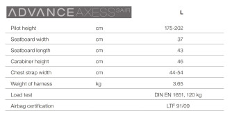 Advance Axess 3 Air, L