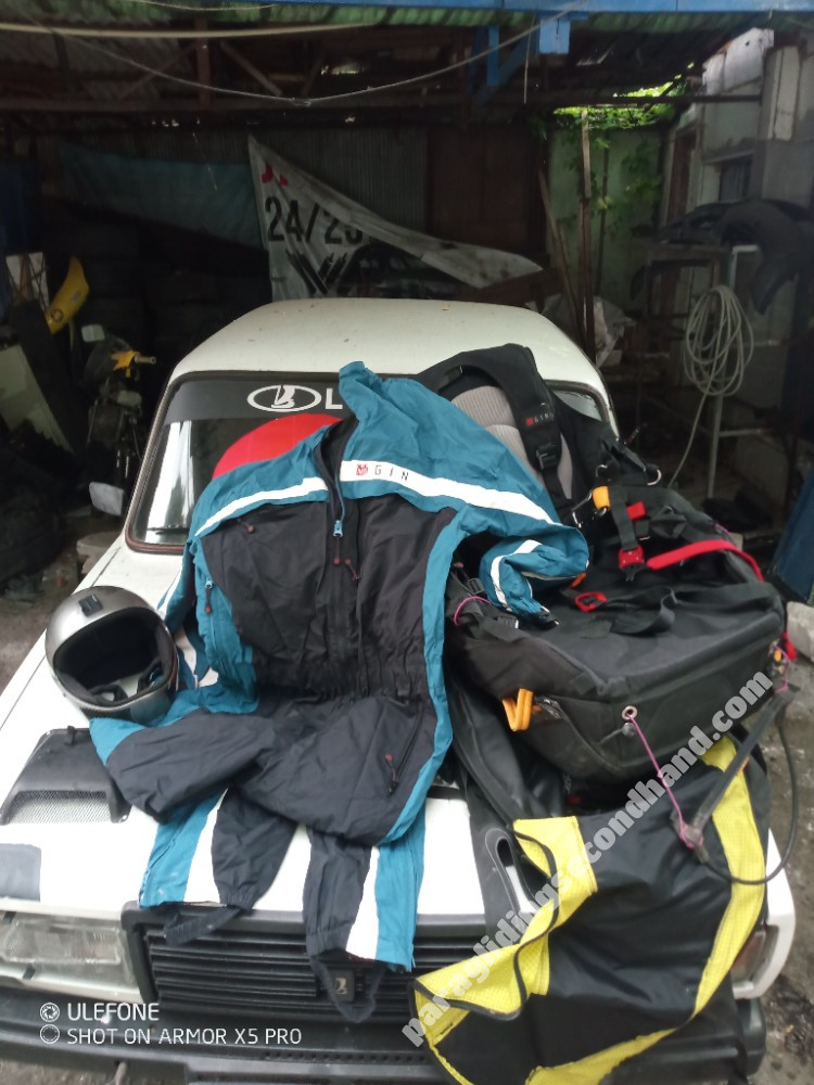 Gin Bolero 3 glider,Gin Dingo2 reversible harness,Gin One G 42 reserve - Image 2