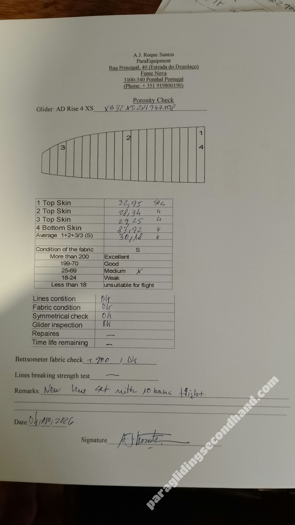 Air Design Rise 4 XS, XS, 2019, (60-78kg), 170h - Immagine 6