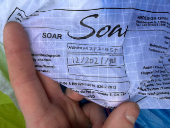 Air Design Soar, M, 2020, (85-105kg), 50h