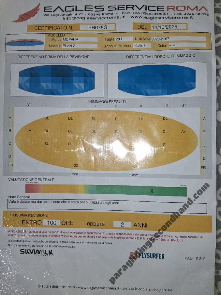Mac Para Elan 2, L, 2017, (90-114kg), 170h - Obrázek 4