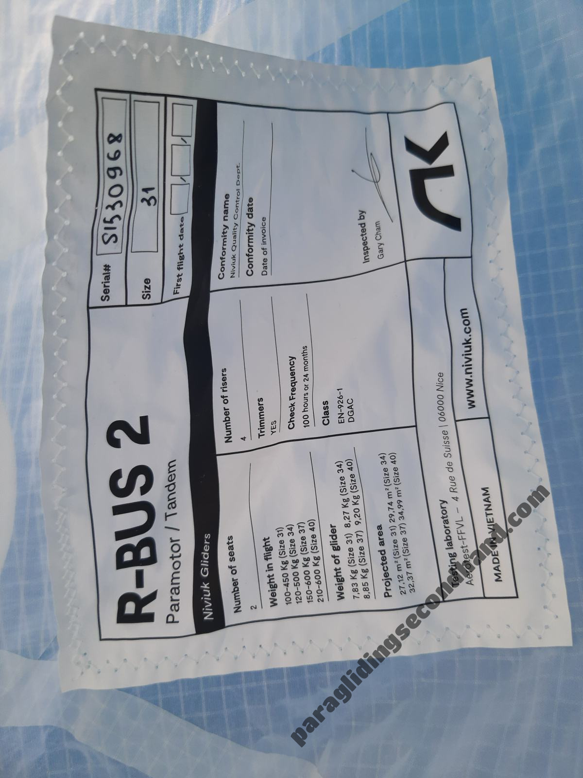 Niviuk R-Bus 2 - Image 3