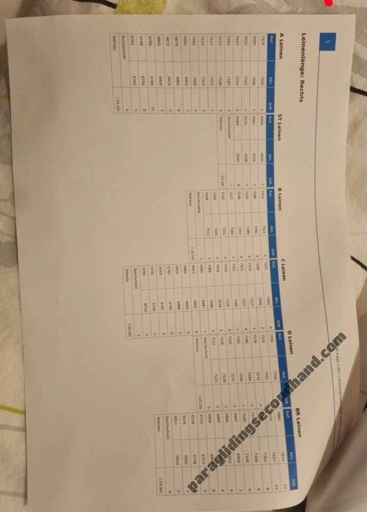 Skywalk XAlps 5 85, 85, 2022, (65-87kg), 20h - Obrázek 7