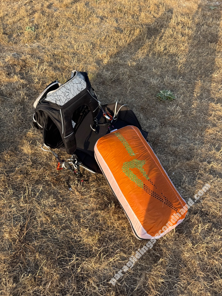 Apco Karisma II, L 95-120kg, 2025 + imbraco Goal + emergenza ultralight MD 18 SLT - 图片 9