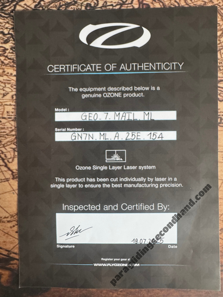 Ozone GEO7, ML, 2025, (85-105kg), 30h - Image 4