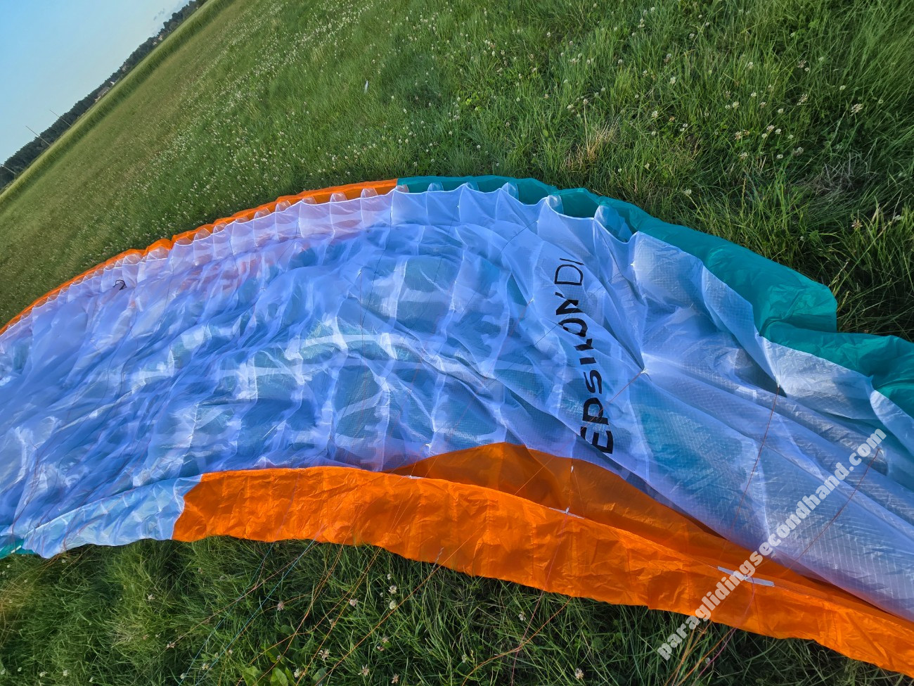 Zestaw paralotnia niskie B dla pilota 113 do 130kg. Praktycznie nówka. Advance epsilon DLS 30, succes 5, zapas, radio, wyczep, pokrowiec plecak - Kuva 4