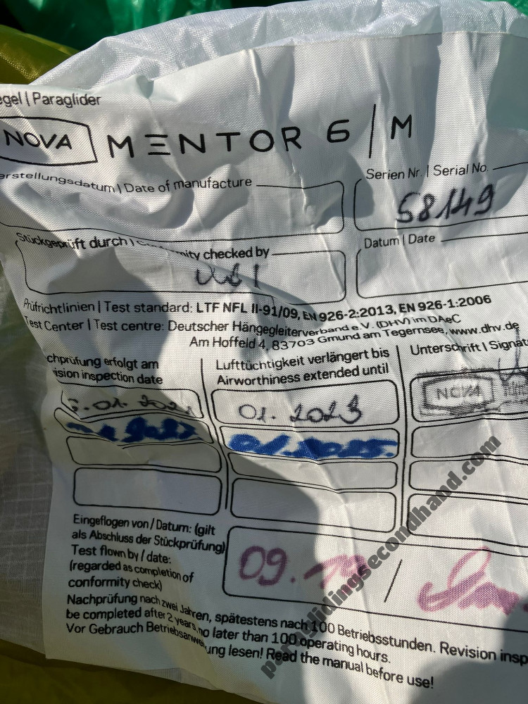 Nova Mentor 6M, M, 2019, (90-110kg), 25h - Image 7