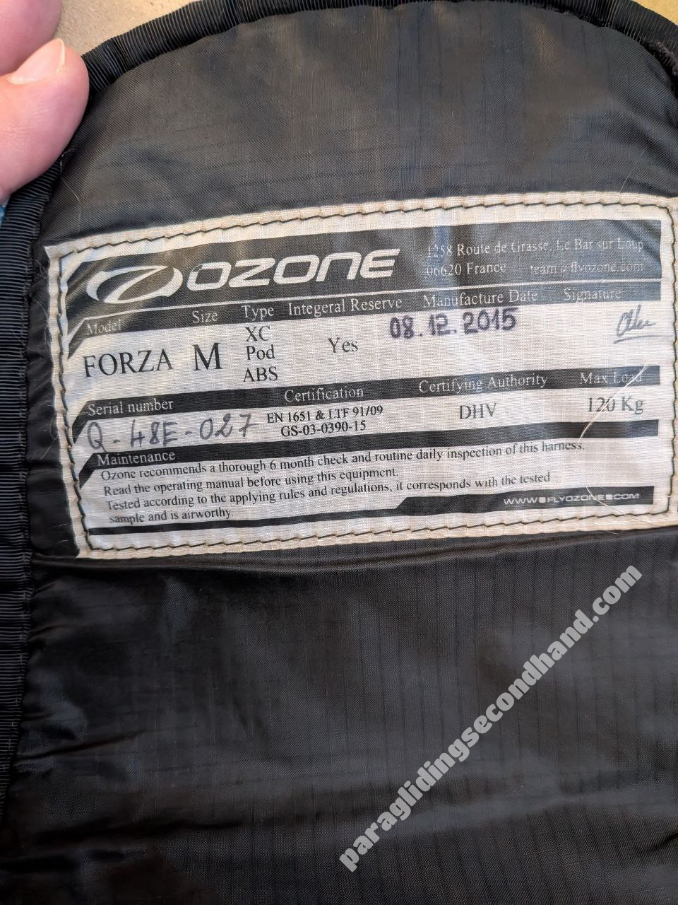 Ozone Forza, M, 2015 - Imagen 5