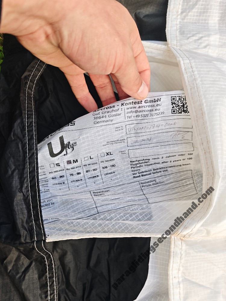Air Cross Ufly 2, M, 2014, (75-95kg), 40h - Image 3