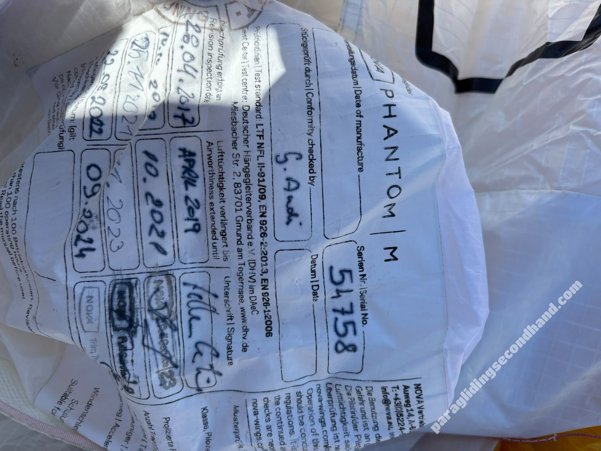 Nova Phantom M, M, 2017, (90-110kg), 100h - Image 2