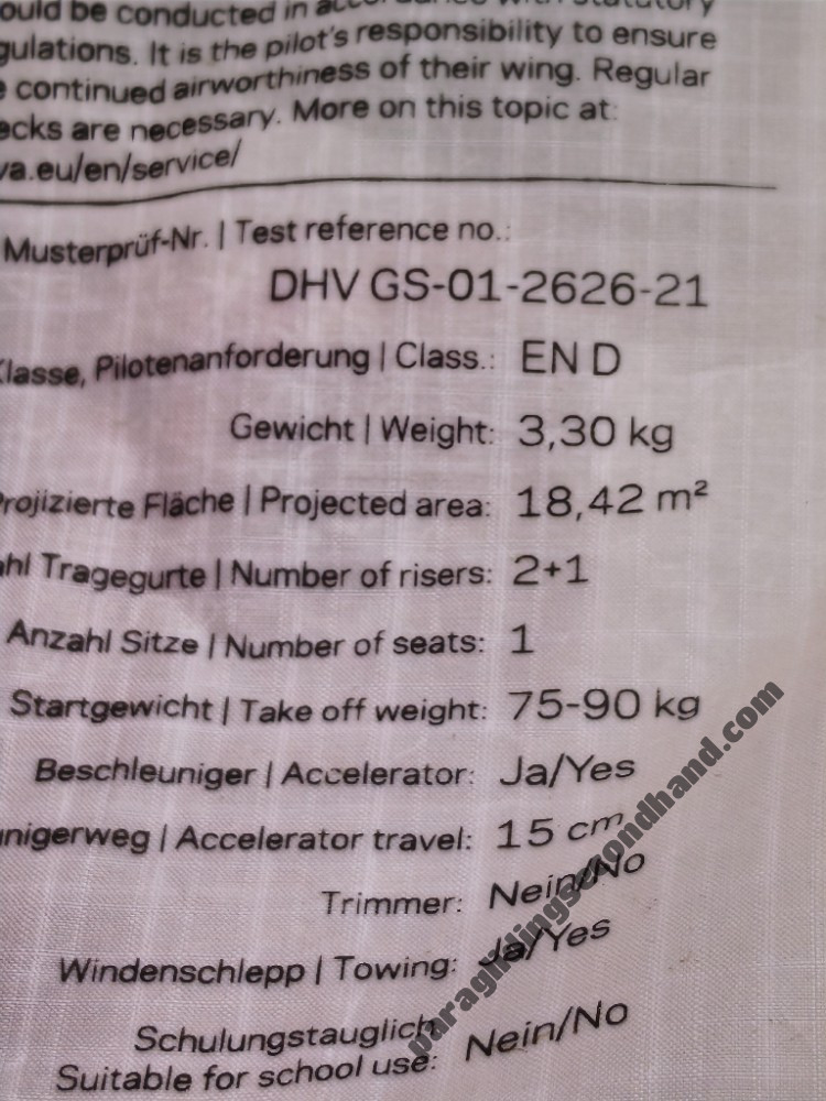 Nova Xenon 18, 18, 2021, (75-90kg), 130h - 画像 3