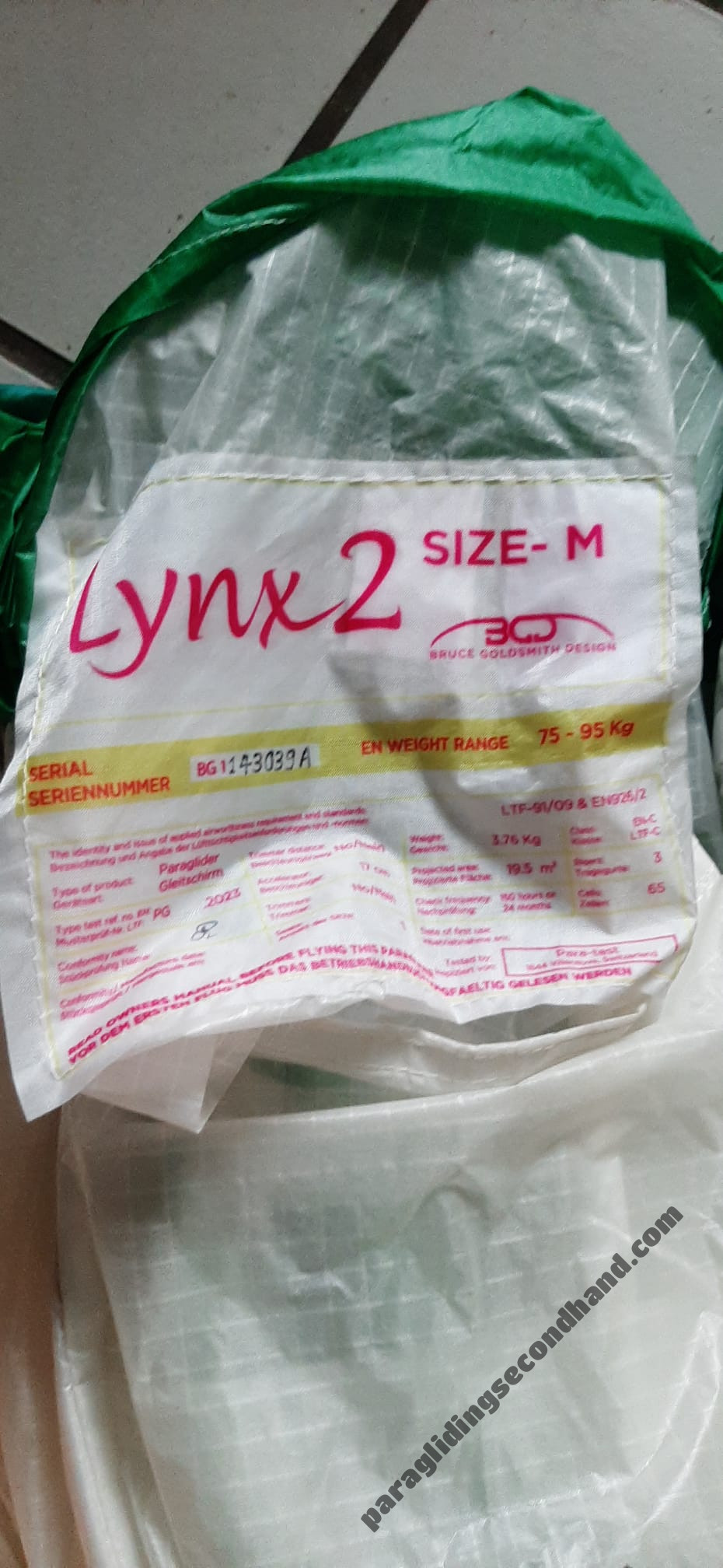 BGD Lynx 2, M, 2024, (75-95kg), 120h