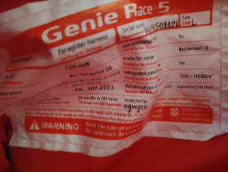GIN Gliders Genie Race 5 (Submarine), L, 2025