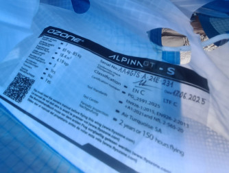Ozone Alpina 4 GT, S, 2025, (65-85kg), 36h