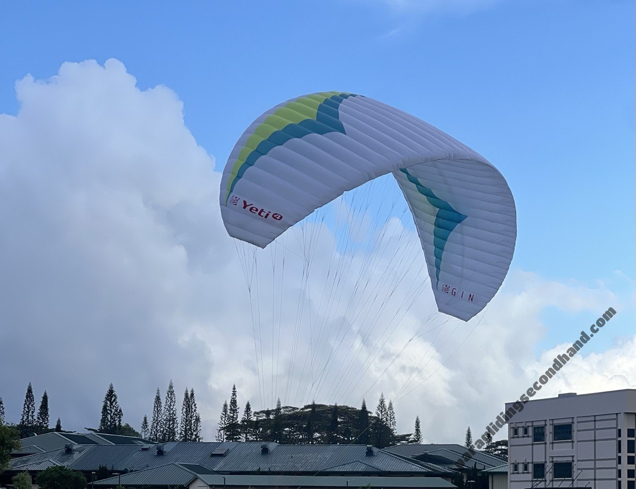 GIN Gliders Yeti 4, 22, 2018, (55-75kg), 35h