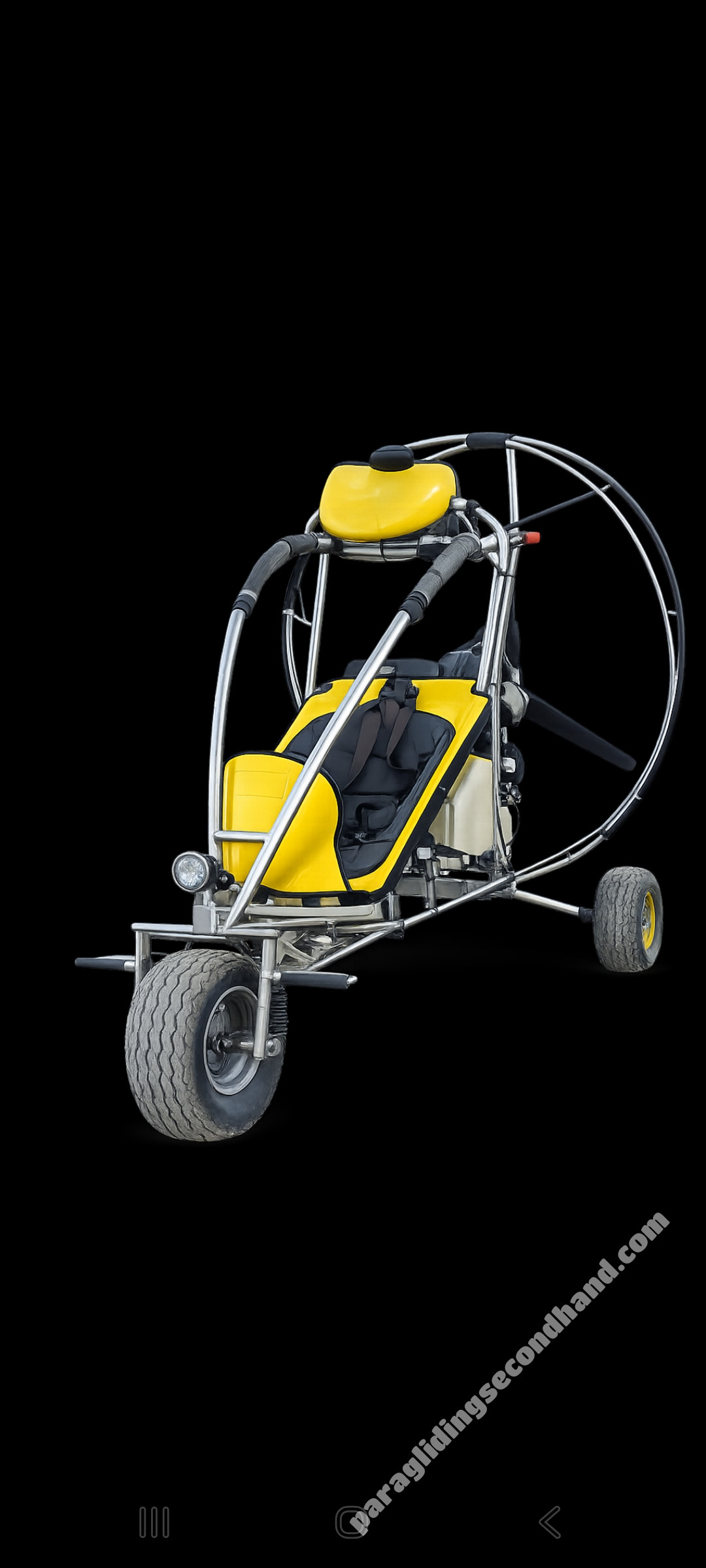 Vendo paratrike, motor rotax, paracaida, biplaza