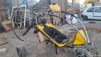 Vendo paratrike, motor rotax, paracaida, biplaza
