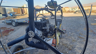 Vendo paratrike, motor rotax, paracaida, biplaza