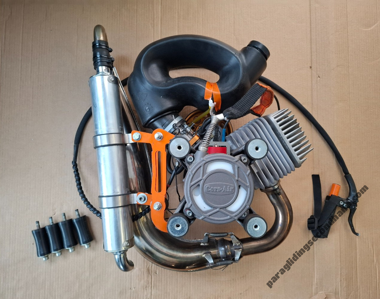 PPG Paramotor Corsair Black Devil M25 - Image 10