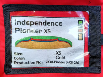 Independence Pioneer 3, XS, 2020, (60-85kg), 5h