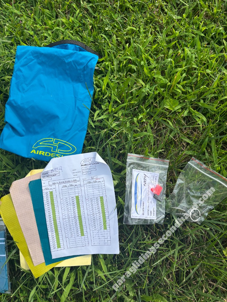 Never Flown - Full Ultralight Beginner's Kit with Air Design Eazy2 Super Light Wing, Gin Verso 3 Harness, and Gin Yeti UL Emergency Parachute - Image 6
