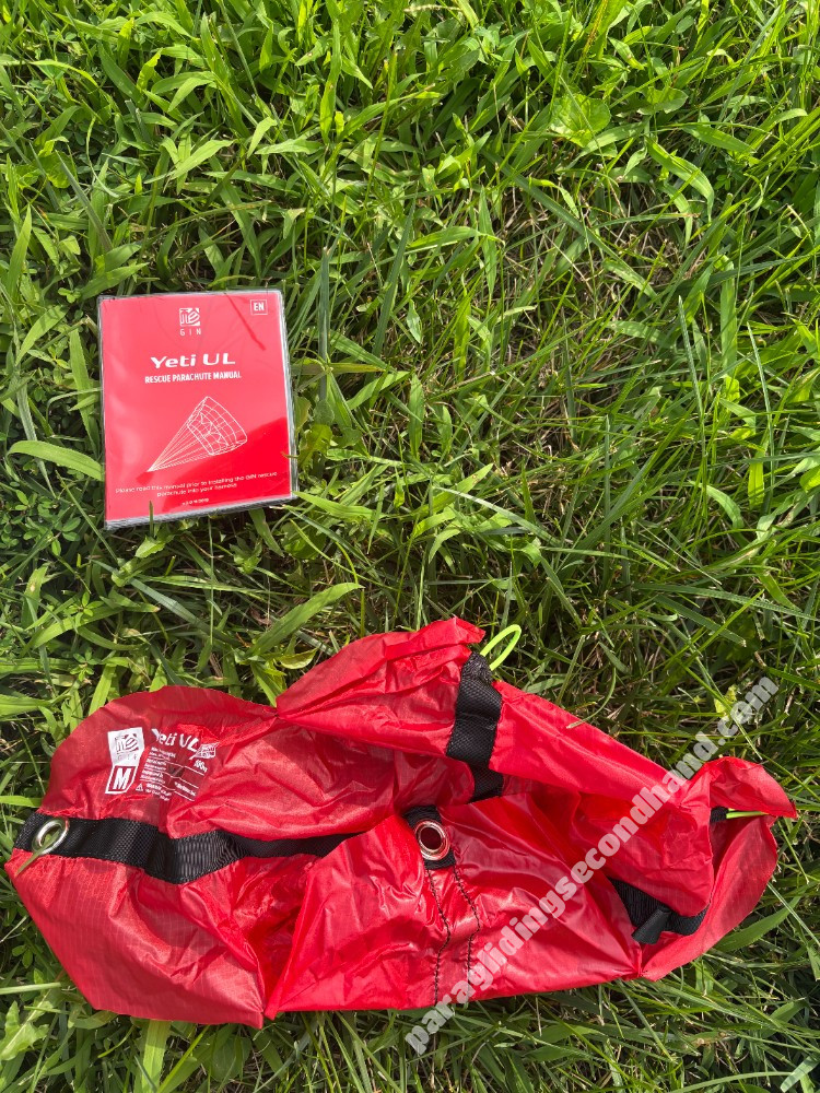Never Flown - Full Ultralight Beginner's Kit with Air Design Eazy2 Super Light Wing, Gin Verso 3 Harness, and Gin Yeti UL Emergency Parachute - Image 7