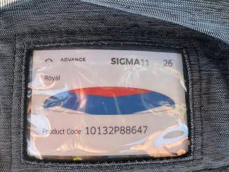 Advance Sigma 11, 26, 2022, (92-114kg), 120h