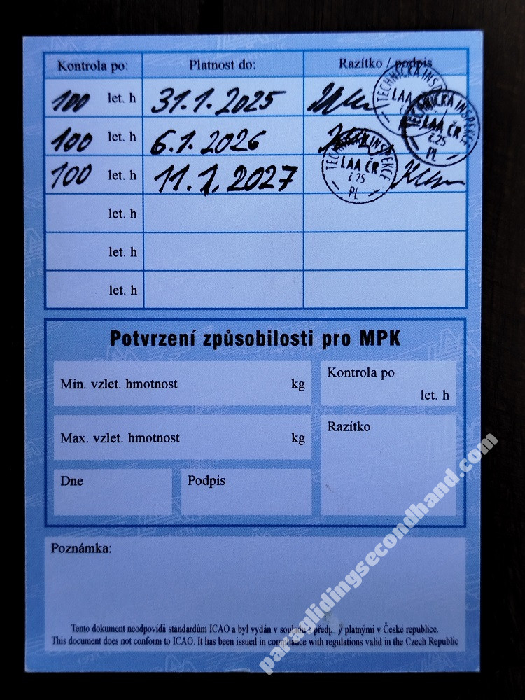 Ozone Zeno 2, ML, 2023, (95-110kg), 309h - Image 8