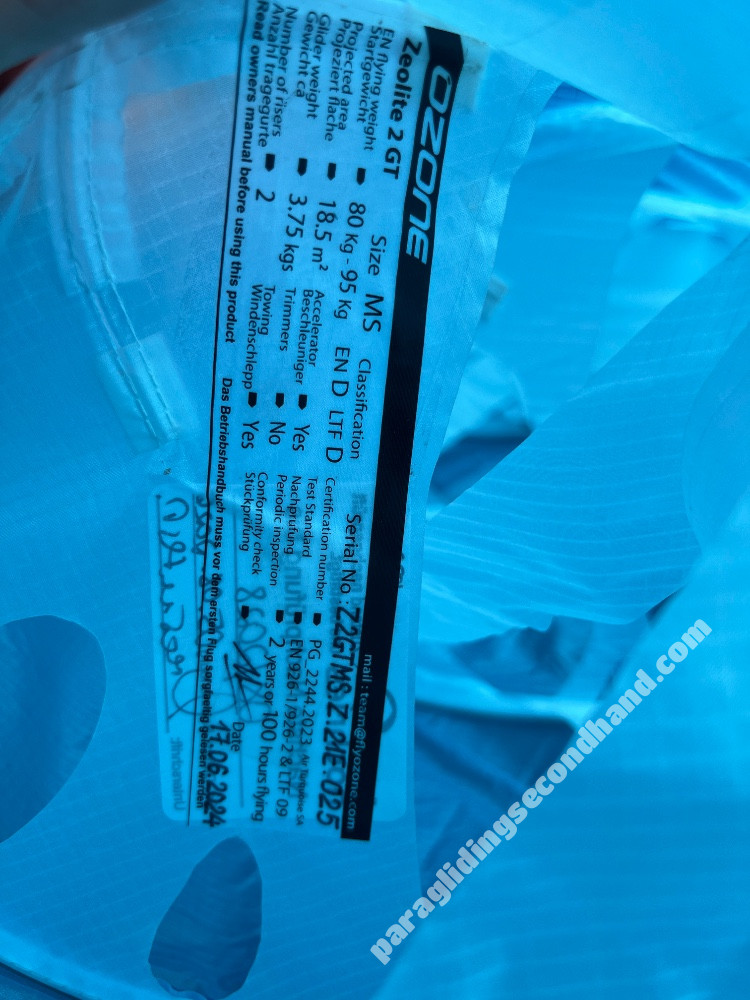 Ozone Zeolite 2 gt, MS, 2024, (80-95kg), 130h - Image 6