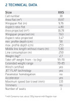 Skywalk MASALA 3, XXS, 2017, (55-85kg), 75h