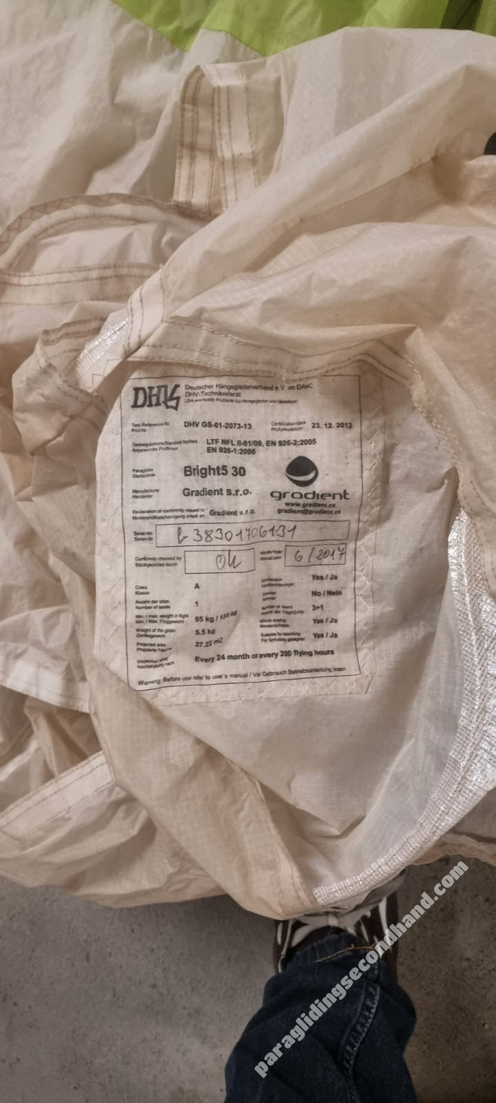 Gradient Brught5 -30, Xl, 2017, (95-135kg), 200h - Image 2