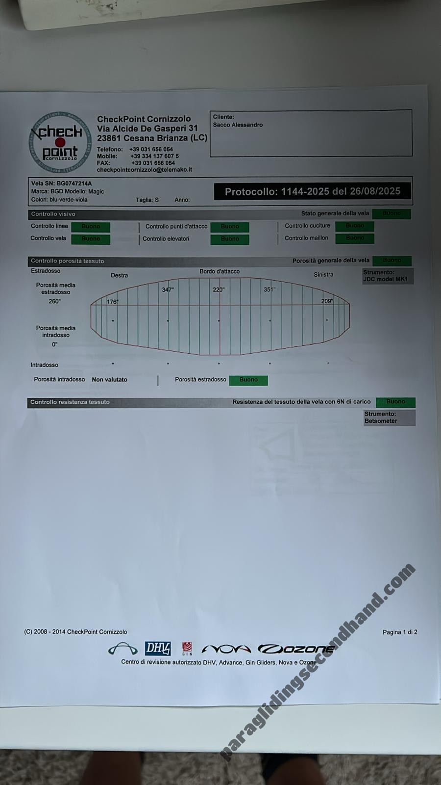 BGD Magic, S, 2019, (60-80kg), 60h - Image 3