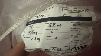 Niviuk Kode 2P, 22, 2026, (65-90kg), 1h