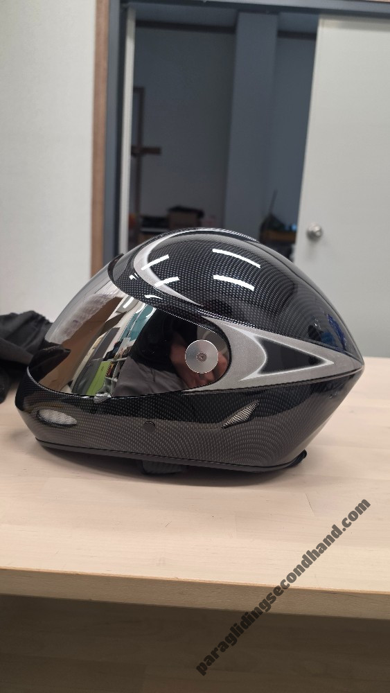 Icaro 4fight CUT Integral Carbon Optik, S 56 cm, Mirror Visor - Image 4