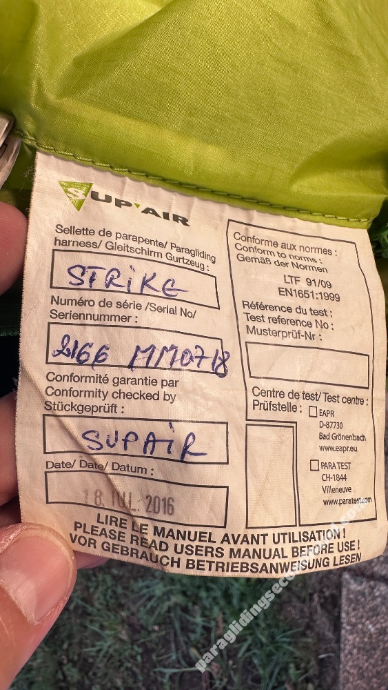 Supair strike, M, 2016 - Image 3