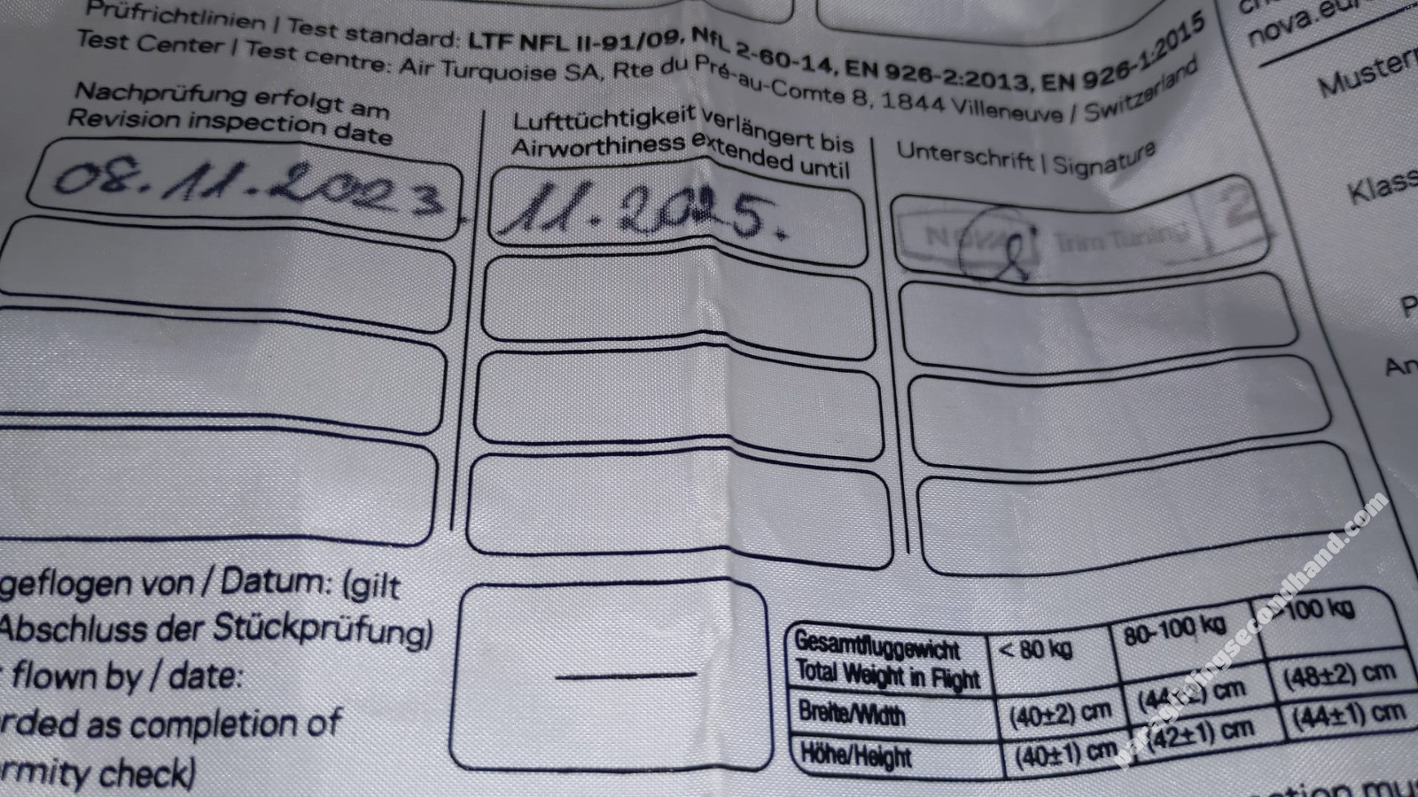 Nova Mentor 7 Light, M, 2023, (90-115kg), 40h - Image 5