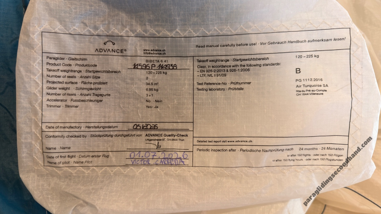 Advance BIBETA 6, 41, 2026, (120-225kg), 60h - Image 7