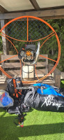 FOR SALE — UNUSED COMPLETE PARAMOTOR PACKAGE Kangook Classic 146 / Cors-Air Black Devil 172.5 / APCO Lift EZ Medium