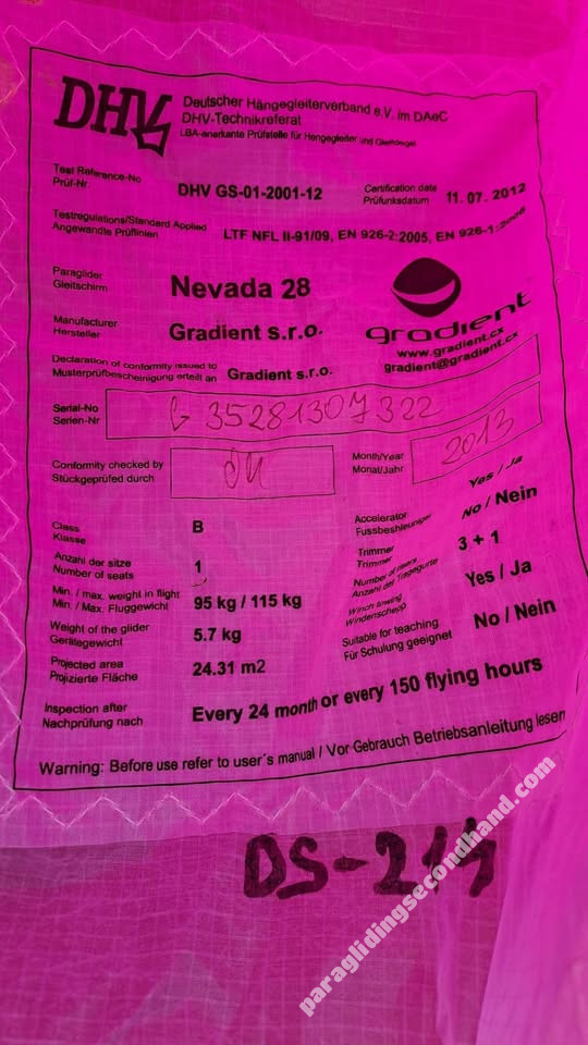 Gradient Nevada, 28, 2013, (95-115kg), 30h - Image 3