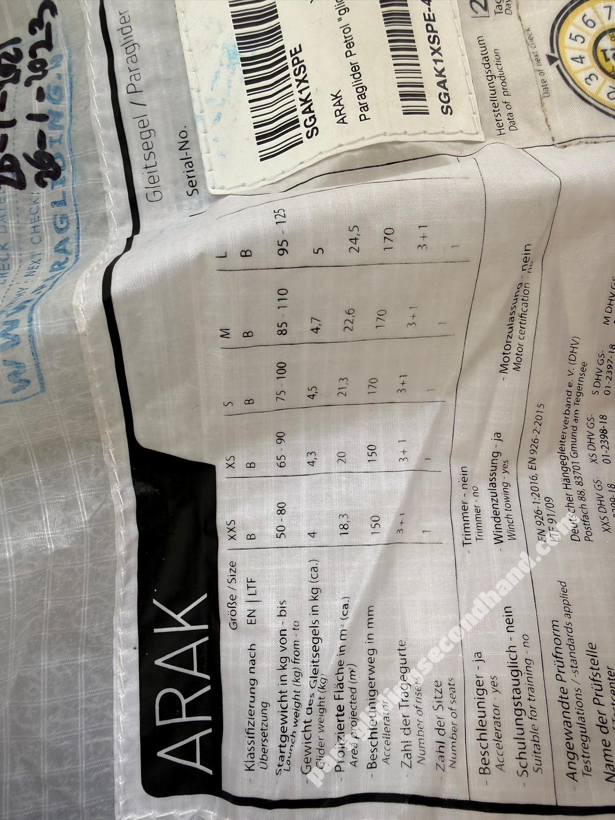 Skywalk Arak, Xs, 2019, (65-90kg), 150h - Image 4