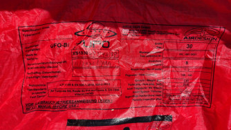 Air Design Ufo 2, Xl, 2022, (130-190kg), 10h