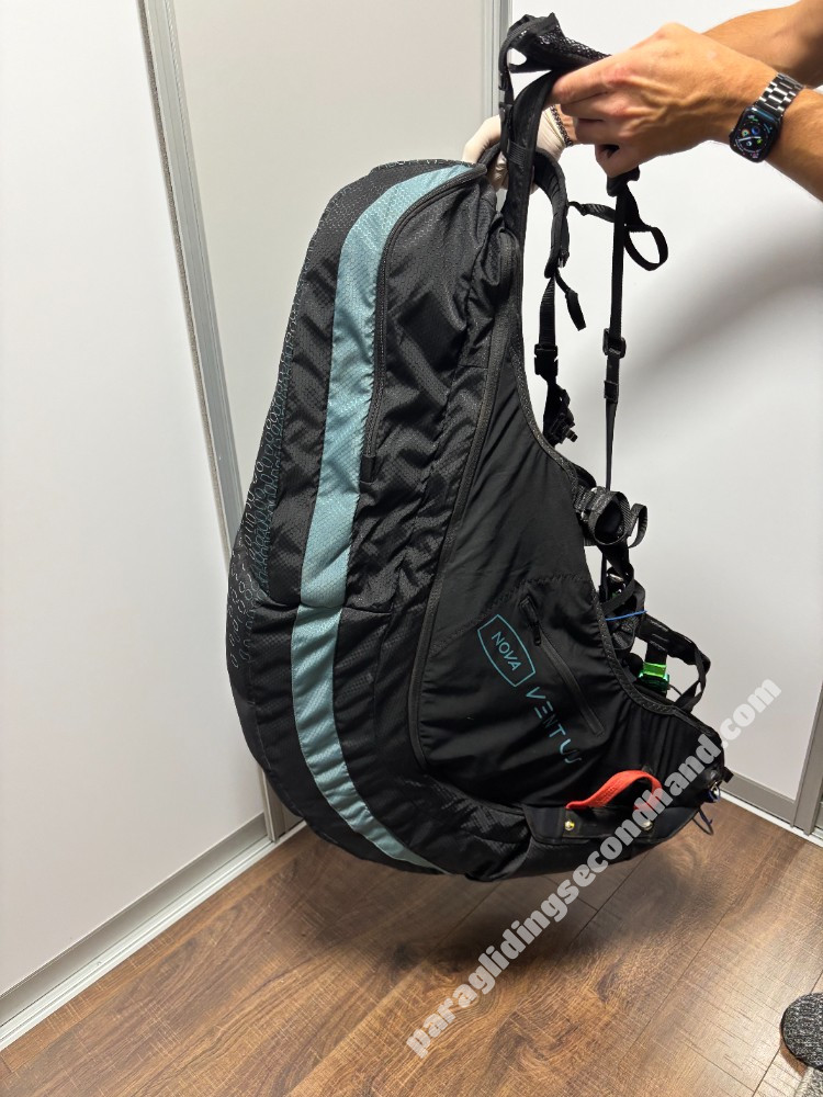 Paragliding Set: Nova ION 7 XS Sangria under warranty + Ventus M Harness + Pentagon 100 Reserve + Helmet + Backpack - Image 6