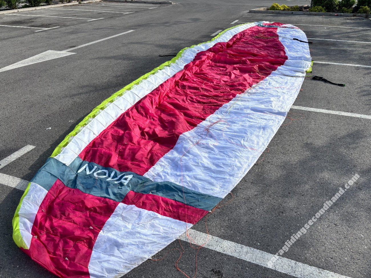 Paragliding Set: Nova ION 7 XS Sangria under warranty + Ventus M Harness + Pentagon 100 Reserve + Helmet + Backpack - Image 9