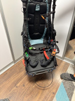 Paragliding Set: Nova ION 7 XS Sangria under warranty + Ventus M Harness + Pentagon 100 Reserve + Helmet + Backpack