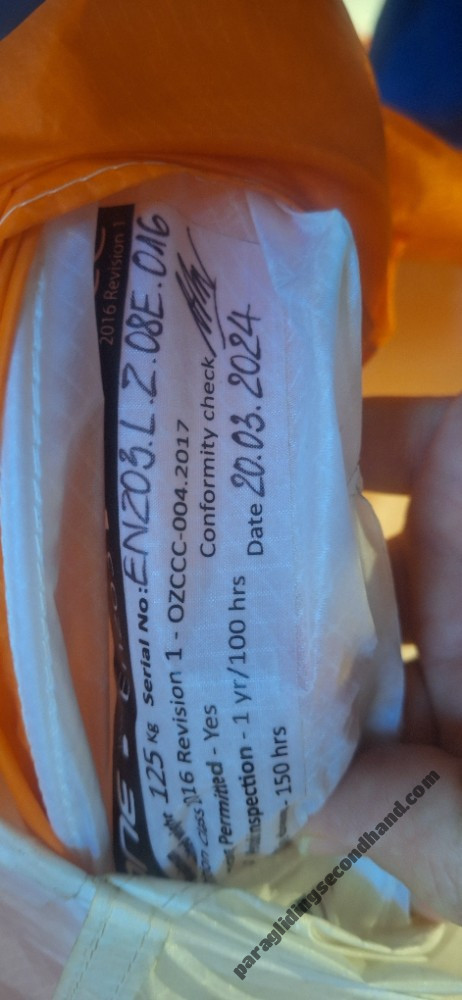 Ozone Enzo3, L, 2024, (105-125kg), 155h - Image 3