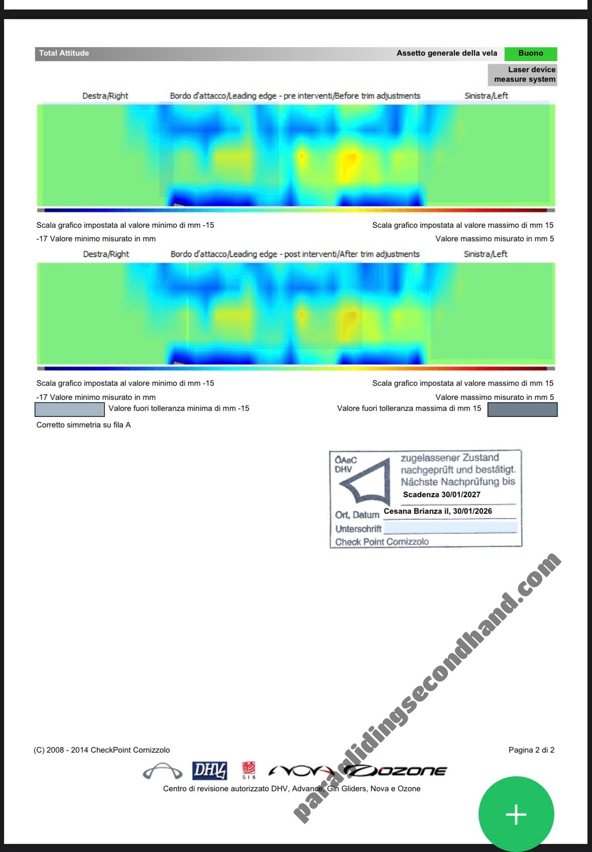 Ozone Swift 5, S, 2020, (65-85kg), 300h - Image 6