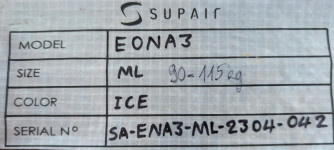 Supair Eona 3, ML, 2023, (90-115kg), 3h