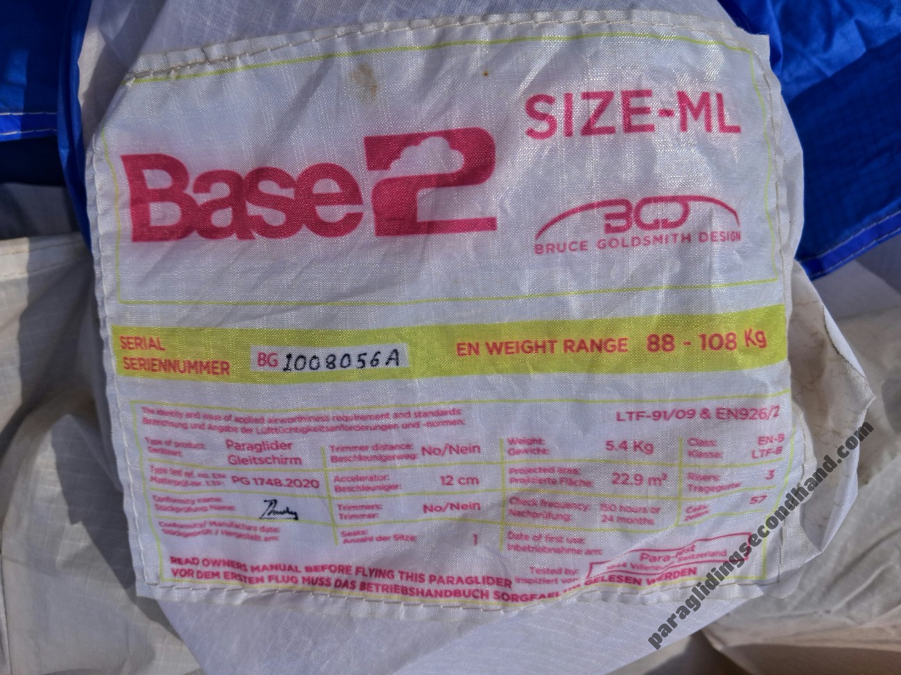 BGD Base 2, 28, 2022, (88-108kg), 50h - Image 2